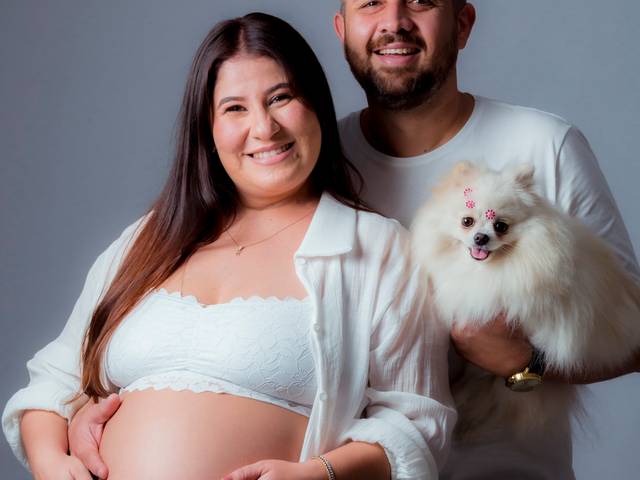 Gestantes de Gestante - Karen e Lucas a espera de Vicente
