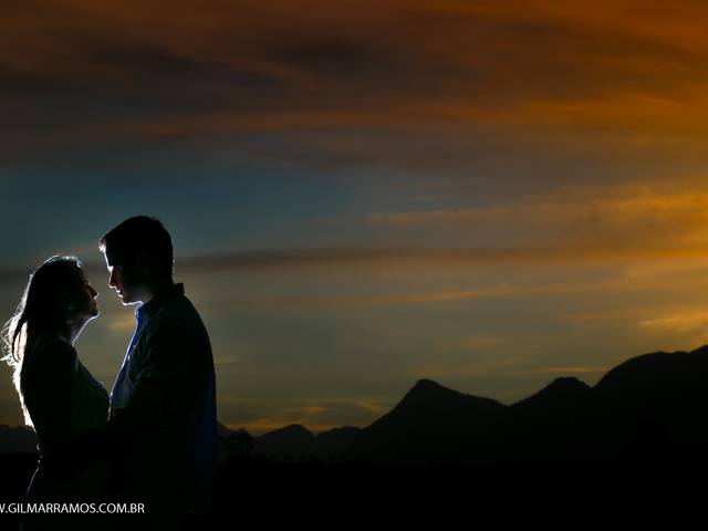 Ensaios de Rachel e Flávio Jr