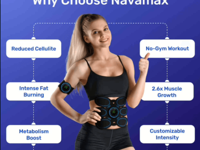 Technology of NavaMax Abs Stimulator: Fast, Easy & Effective Core Sculpting!
