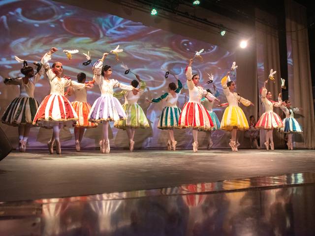 Ballet Infantil de Sobre uma noite linda de Ballet