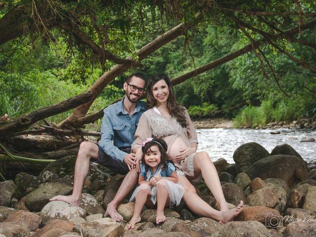 Ensaio Gestante de À Espera de Esther