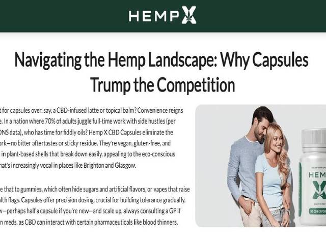 Hemp X CBD Capsules of Hemp X CBD Capsules™ Capsules Real Price$ Details Must Check First