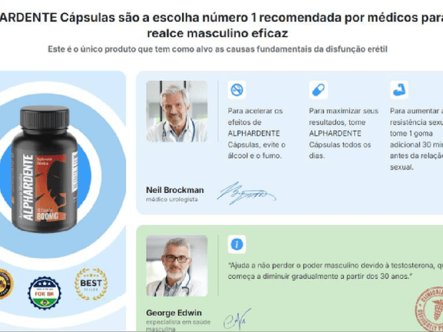 Alphardente Capsules  of Alphardente Capsules Reviews (United States) – [Controversial Update!] Trustworthy Customer Results or Fake Official Website Claims?