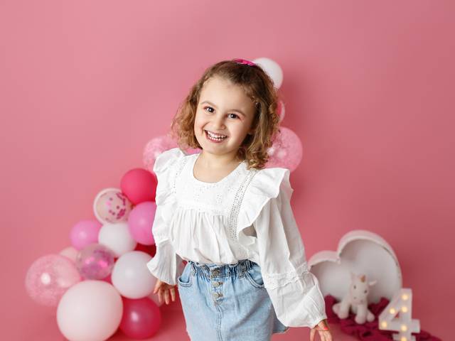 Smash the cake de Diana - 4 anos