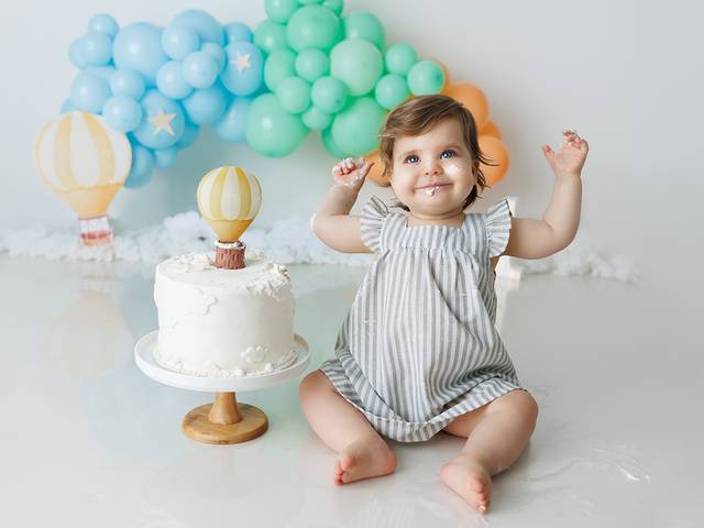 Smash the cake de Lia - 1 ano
