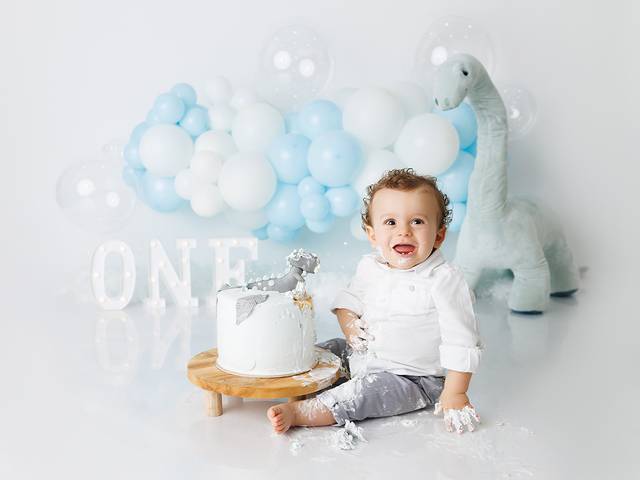 Smash the cake de Afonso - 1 ano