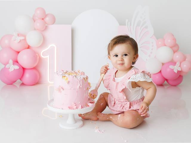 Smash the cake de Letícia - 1 ano
