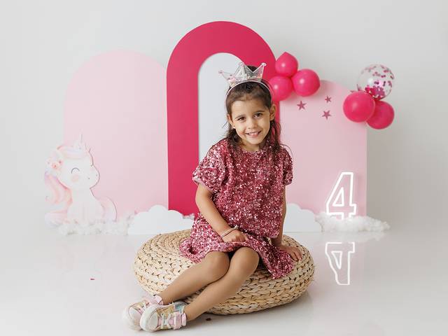 Smash the cake de Mel - 4 anos