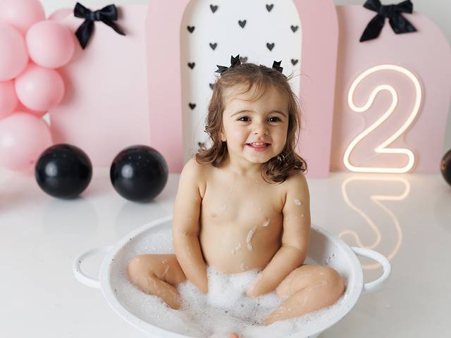 Smash the cake de Yara - 2 anos