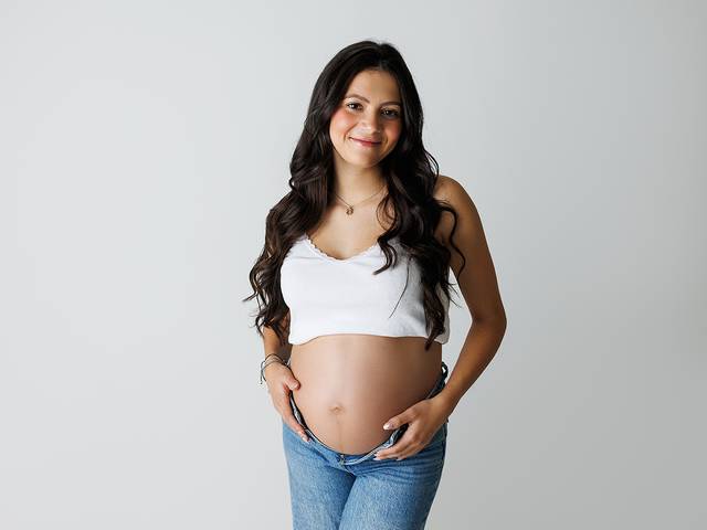 Grávida de Carolina