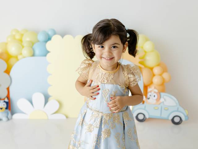 Smash the cake de Aurora - 3 anos