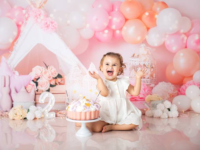 Smash the cake de Diana - 2 anos