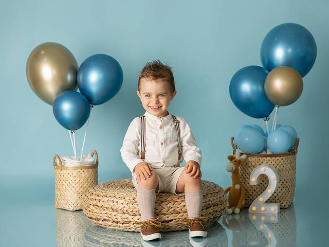 Smash the cake de Lucas - 2 anos