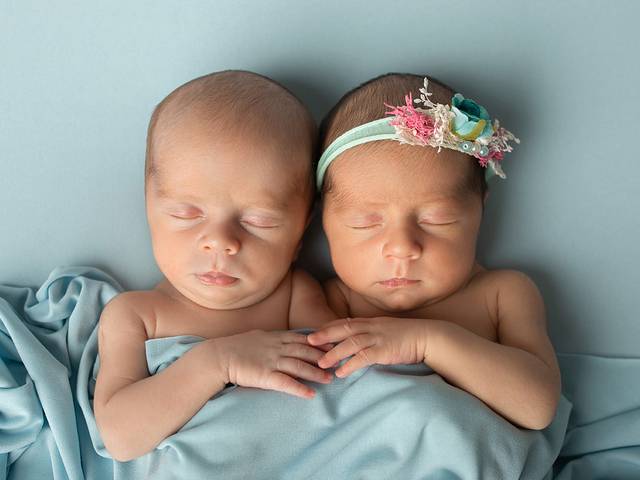 Newborn de Madalena e Dinis