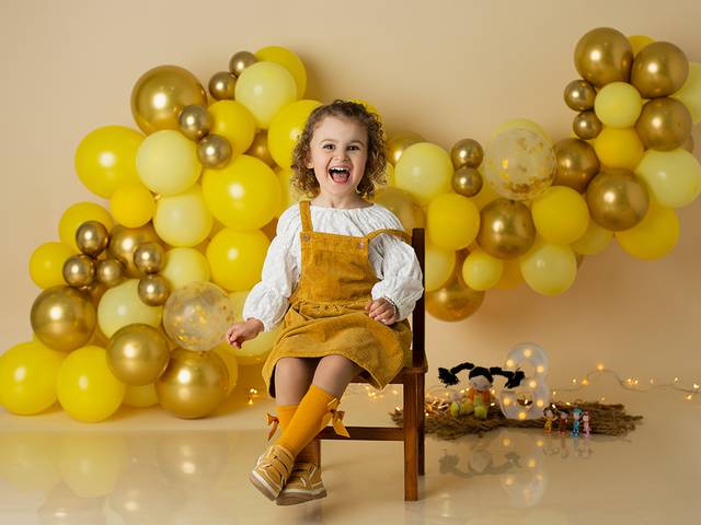 Smash the cake de Diana - 3 anos