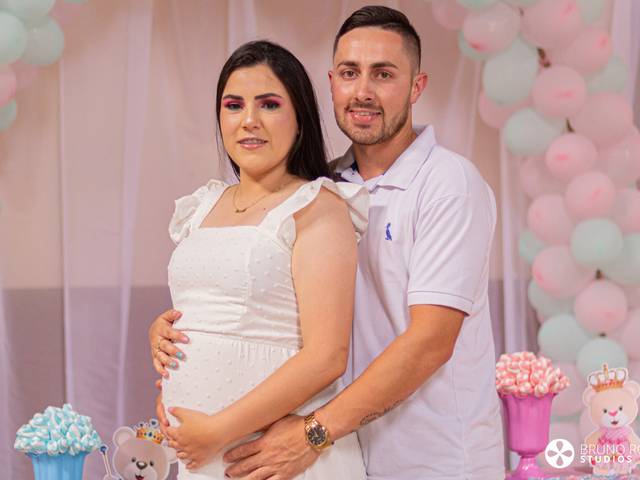 GESTANTES de Chá de Revelação - Yara e Thiarles