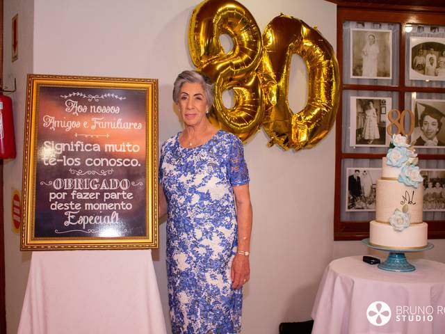 EVENTOS de Maria Lydia - 80 Anos