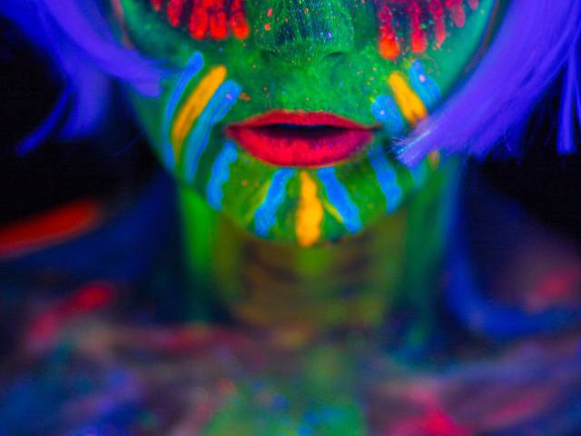 Projeto Pessoal de Black Light - Home Studio