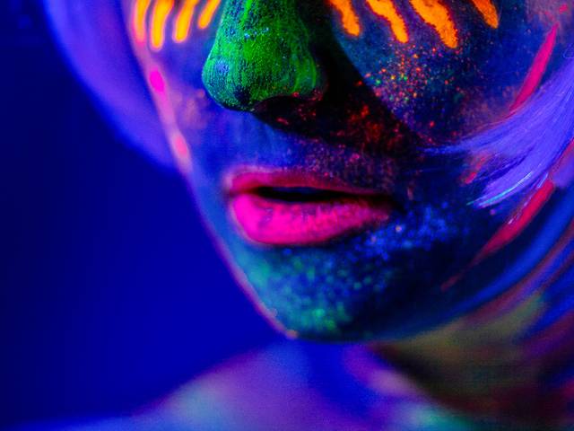 Projeto Pessoal de BLACK LIGHT - BLUE