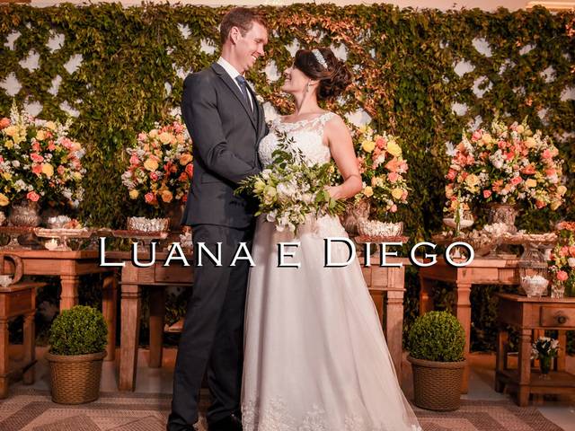 CASAMENTO de TRAILER Luana e Diego