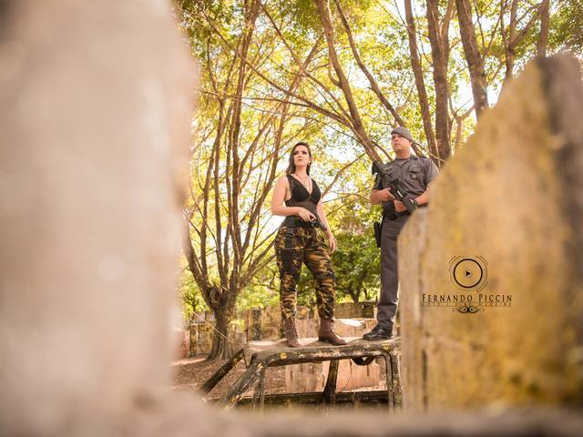 ENSAIO de Caroline  e Lucas