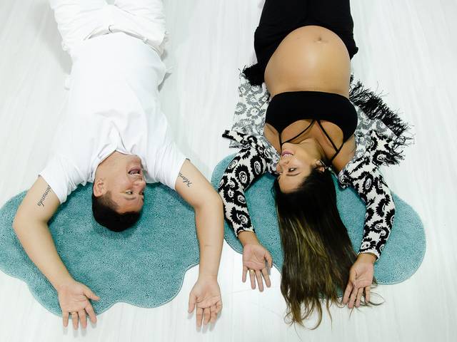 Gestante de Priscila e Ricardo: Gestante