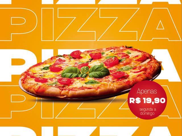 Portfólio Social Media de Post para rede social pizzaria