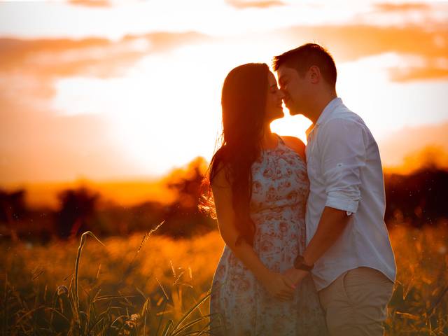 Casal de Rosely e João Bruno