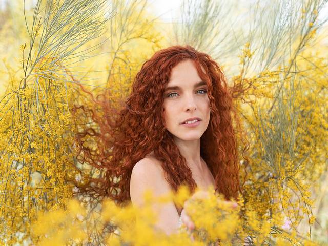 Produções Ana Luar Vaz de Flores amarelas