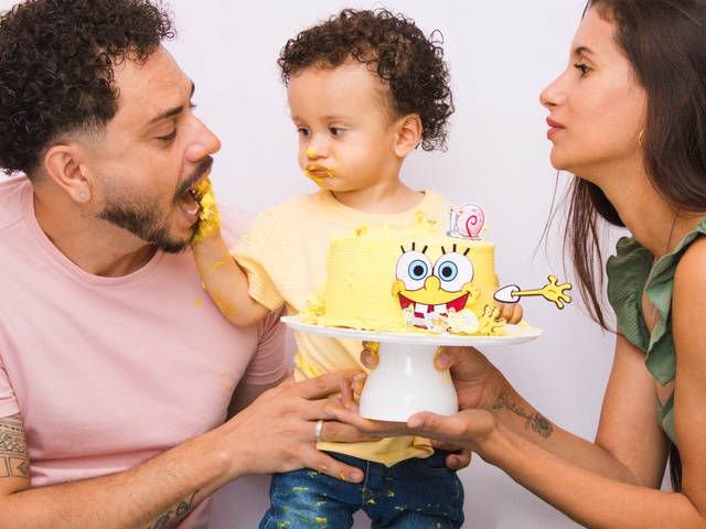Ensaios Infantis, Newborn e Acompanhamento de Smash the Cake - Bernardo - 1 Ano