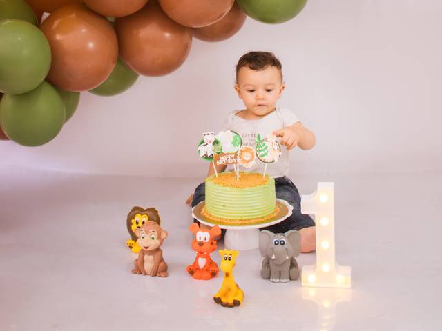 Ensaios Infantis, Newborn e Acompanhamento de Smash the Cake - Miguel - 1 Ano