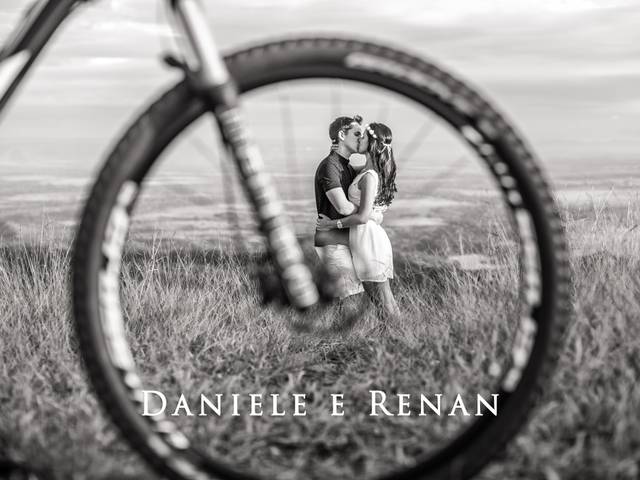 Sessões de Daniele e Renan