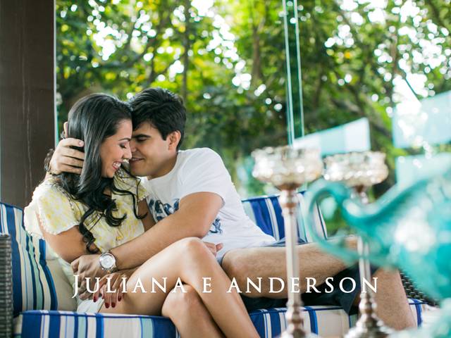 Sessões de Juliana e Anderson