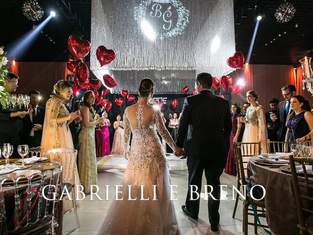 Casamentos de Gabrielli e Breno