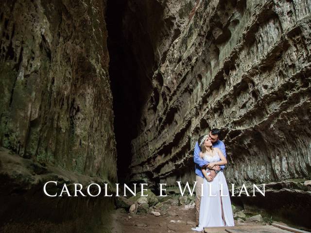 Sessões de Caroline e Willian