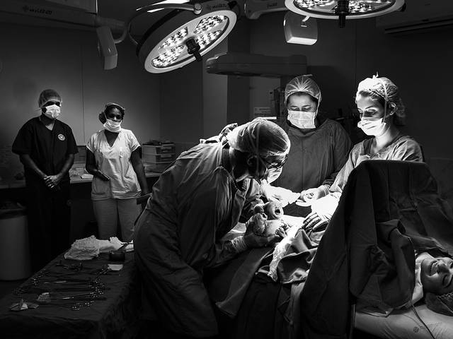 FAMÍLIA de Sarah - Fotografia de Parto 