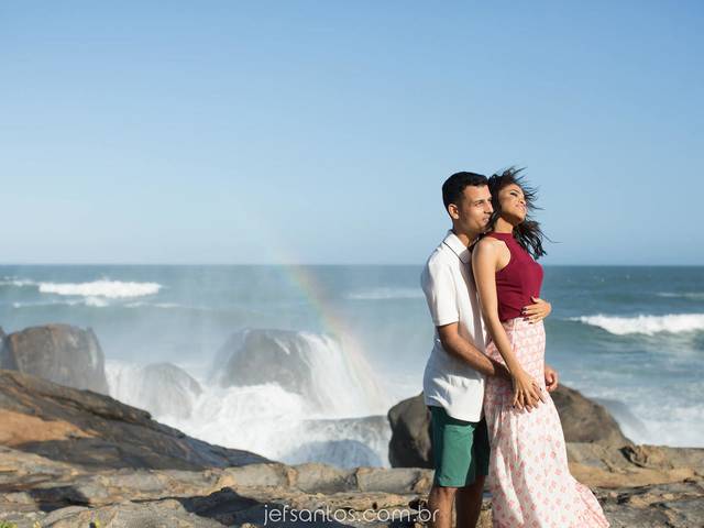 Ensaio de Casal de PreWedding em Grumari - Thalita e Wanderson