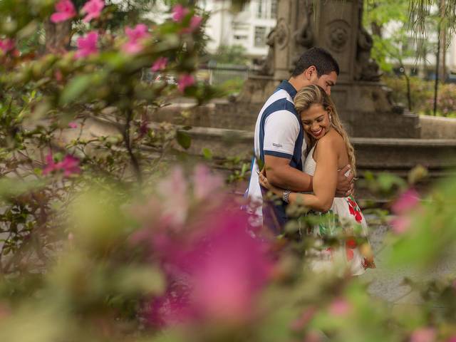 Ensaio de Casal de Prewedding no Aterro do Flamengo - Marielle e Anderson