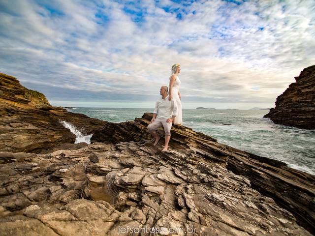 Ensaio de Casal de Prewedding em Buzios - Aline e Marcos