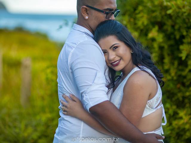 Ensaio de Casal de Prewedding em Grumari - Gleyciane e Luiz