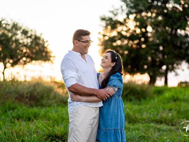 Ensaios de Cinthia e Guilherme 