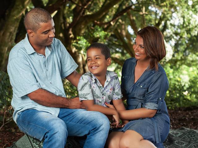 Ensaios de Flávia e Família