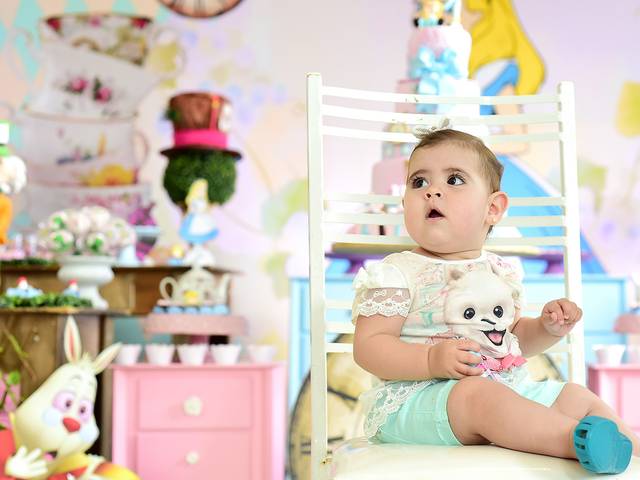 Aniversário Infantil de Primeiro Aninho Lívia