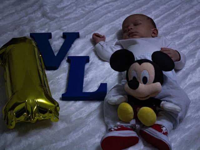 Ensaios de 1 Mêversário Vittório Leonardo