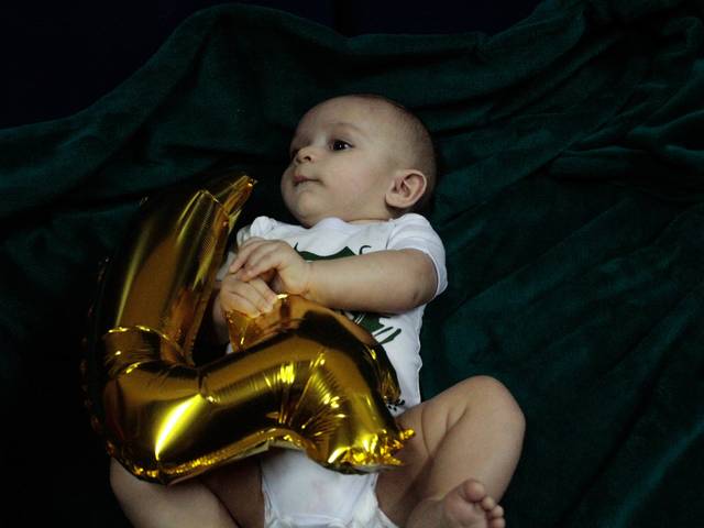 Ensaios de 4 Mesversário Vittório Leonardo