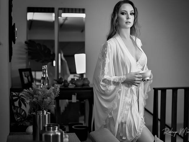 Primeiros ensaios  de Ana Paula - ensaio realizado em Ilhota, Santa Catarina 