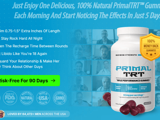 health of PrimalTRT Male Enhancement Gummies Canada (Official™) - Is It Worth the Hype?