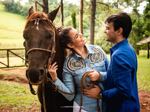 Ensaios de Rafaela e Marcel