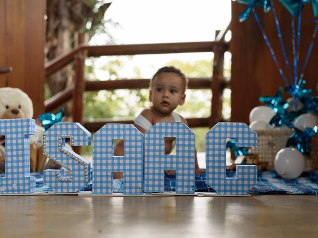 Ensaio Infantil de Smash the Cake Isaac