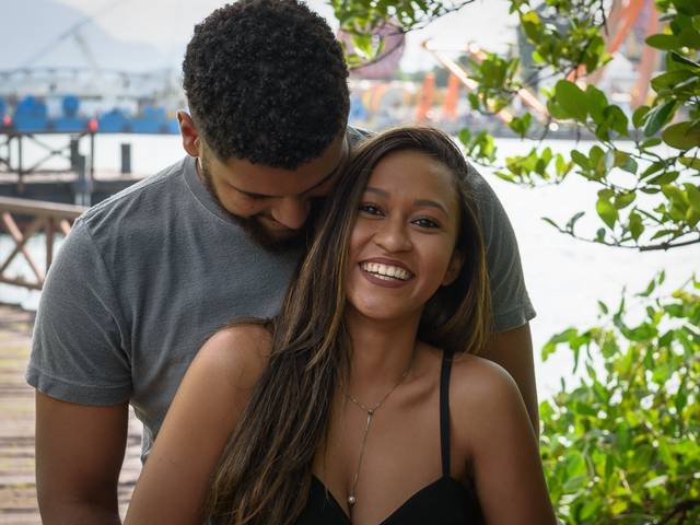 Ensaios de Dryele e Ronald: todo o amor que houver nessa vida